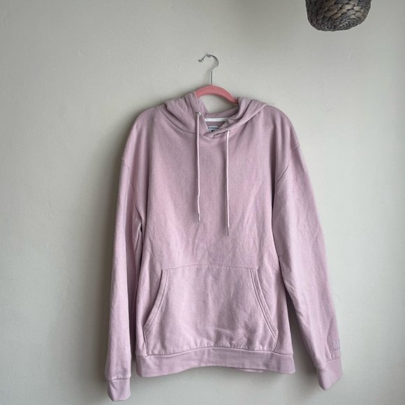D&F (Denim & Flower) / Lilac Pink Sweatshirt Hoodie - Picture 1 of 8